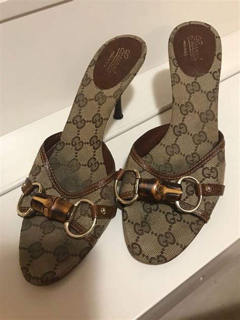 vintage gucci sandals shells tassle|Gucci sandals On Sale .